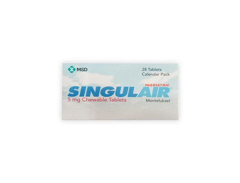 Singulair 5mg Chewable Tablet 28'S